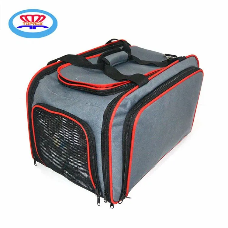 विस्तार योग्य यात्रा कुत्ता वाहक