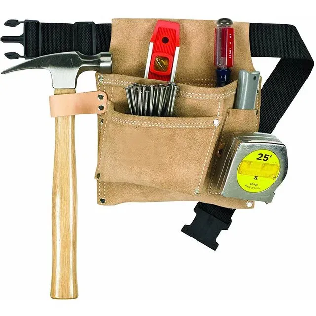 लेदरक्राफ्ट साबर टूल बैग
